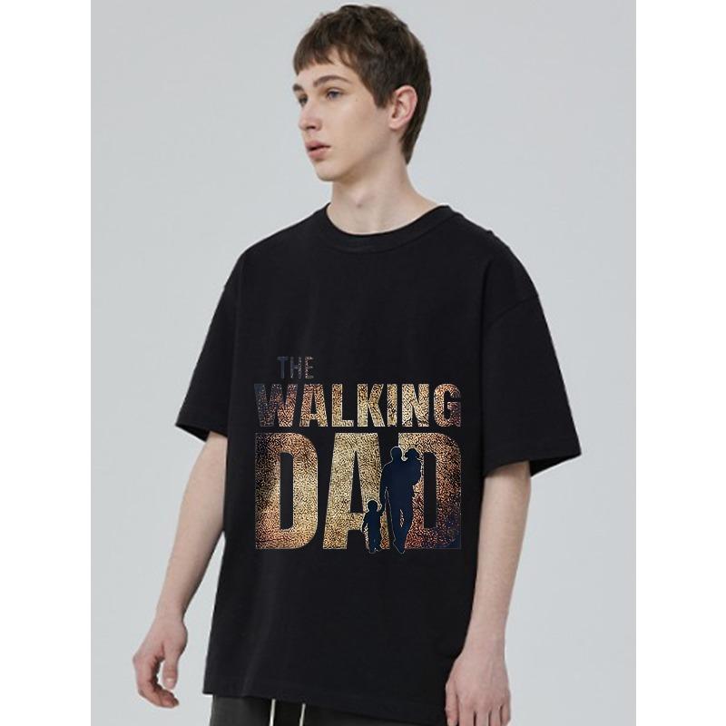 Черная футболка The Walking Dad с графическим изображением силуэта отца и ребенка для повседневной носки XXXXL чёрный
Черная футболка The Walking Dad с графическим изображением силуэта отца и ребенка для повседневной носки XXXXL чёрный