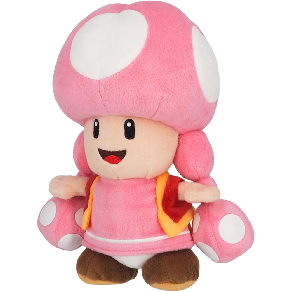 Sanei Super Mario All Star Collection Toadette Plush Toy 13.5x10x20cm Soft Stuffed Animal
Sanei Super Mario All Star Collection Toadette Plush Toy 13.5x10x20cm Soft Stuffed Animal
