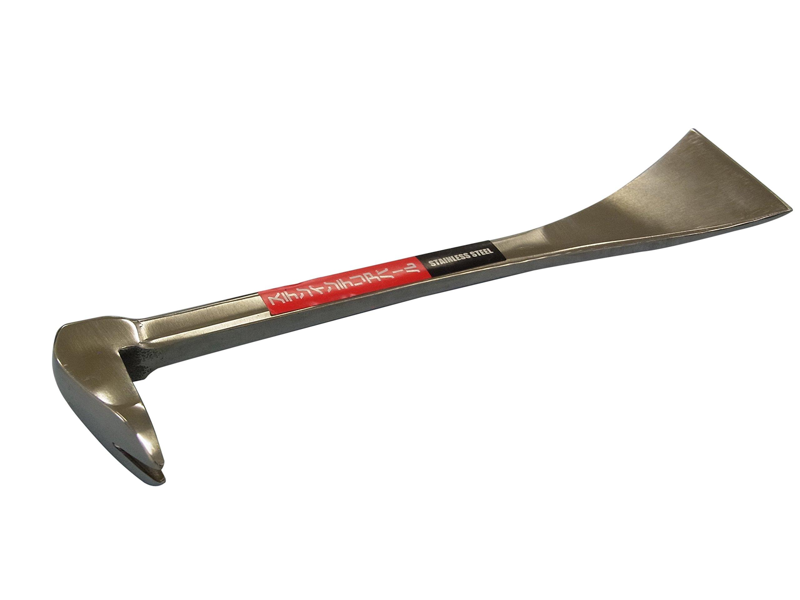 Hase Shin Hammer Stainless Steel Interior Crowbar, Flat Type, 200mm, for Interior Decoration
Hase Shin Hammer Stainless Steel Interior Crowbar, Flat Type, 200mm, for Interior Decoration