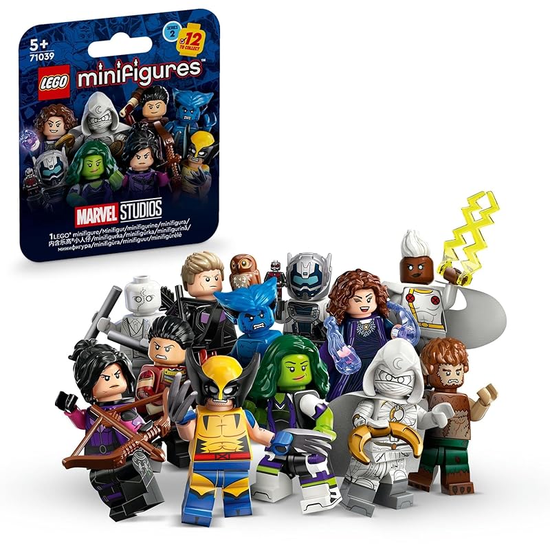 Минифигурка Lego Lego(р) мини фигурки marvel series 2 71039 36 штук игрушки блок подарок американские комиксы супергерой приключения мальчик девочка 5 лет ~
Минифигурка Lego Lego(р) мини фигурки marvel series 2 71039 36 штук игрушки блок подарок американские комиксы супергерой приключения мальчик девочка 5 лет ~