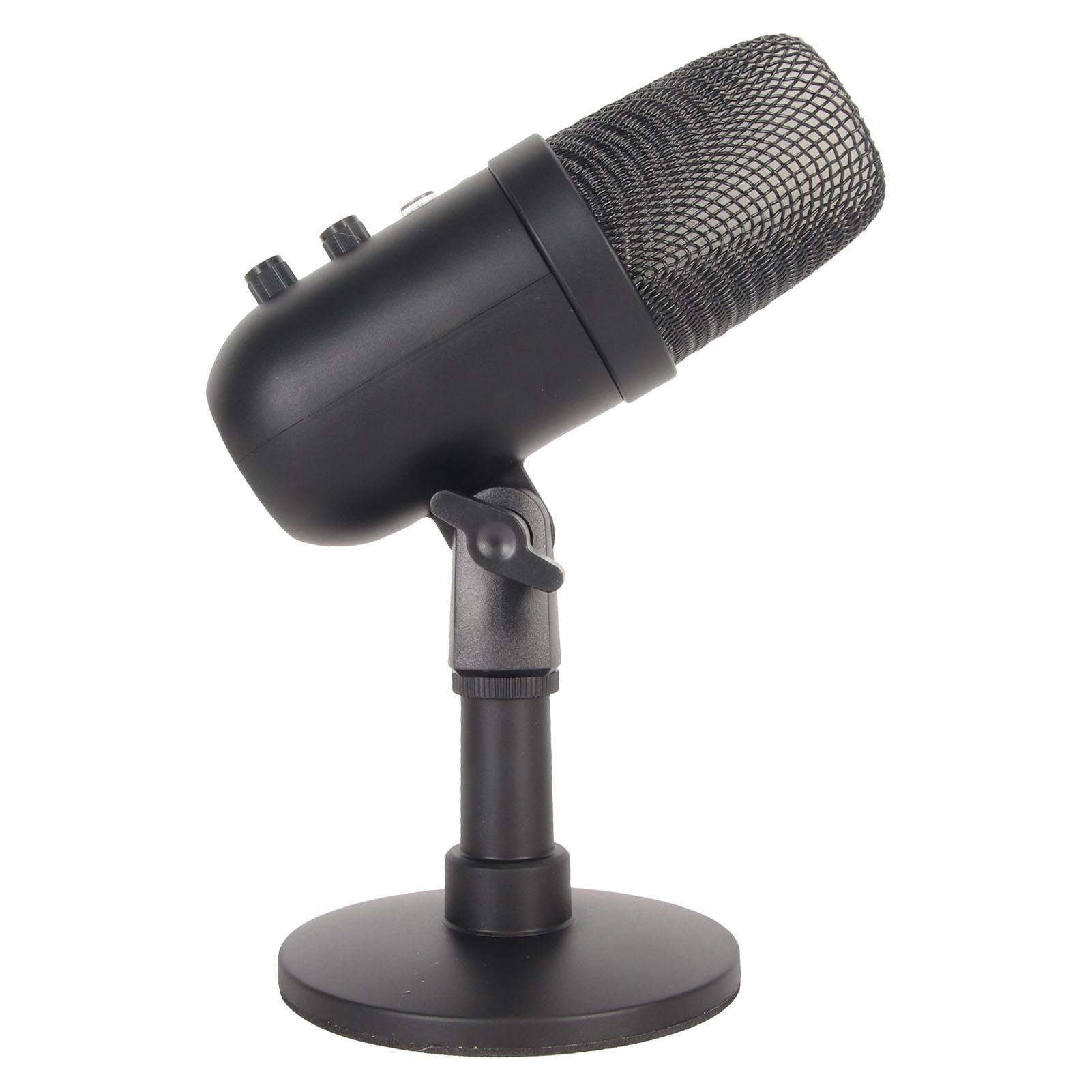 USB конденсаторный микрофон с регулировкой усиления, вращающийся на 360 градусов микрофон со звуком RGB DSP
USB конденсаторный микрофон с регулировкой усиления, вращающийся на 360 градусов микрофон со звуком RGB DSP