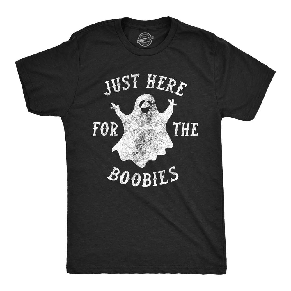 Mens Funny T Shirts Just Here for The Boobies Sarcastic Halloween Ghost Graphic 2XL
Mens Funny T Shirts Just Here for The Boobies Sarcastic Halloween Ghost Graphic 2XL