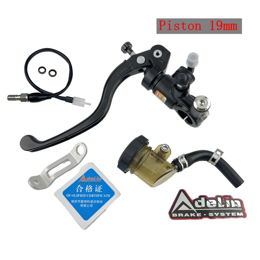 Adelin 19mm Motorcycle Brake Clutch Master Cylinder Hydraulic Pump handle For Honda R6 Fz6 Gsxr600 Zx-6r Z800 Yamaha Kawasaki Black Left 19mm
Adelin 19mm Motorcycle Brake Clutch Master Cylinder Hydraulic Pump handle For Honda R6 Fz6 Gsxr600 Zx-6r Z800 Yamaha Kawasaki Black Left 19mm