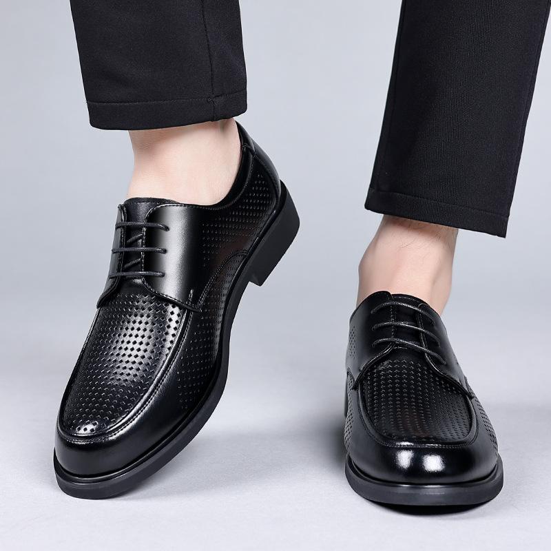 Summer sandals men s cowhide casual soft sole breathable hollow cool leather shoes lace-up leather shoes 2025 37
Summer sandals men s cowhide casual soft sole breathable hollow cool leather shoes lace-up leather shoes 2025 37