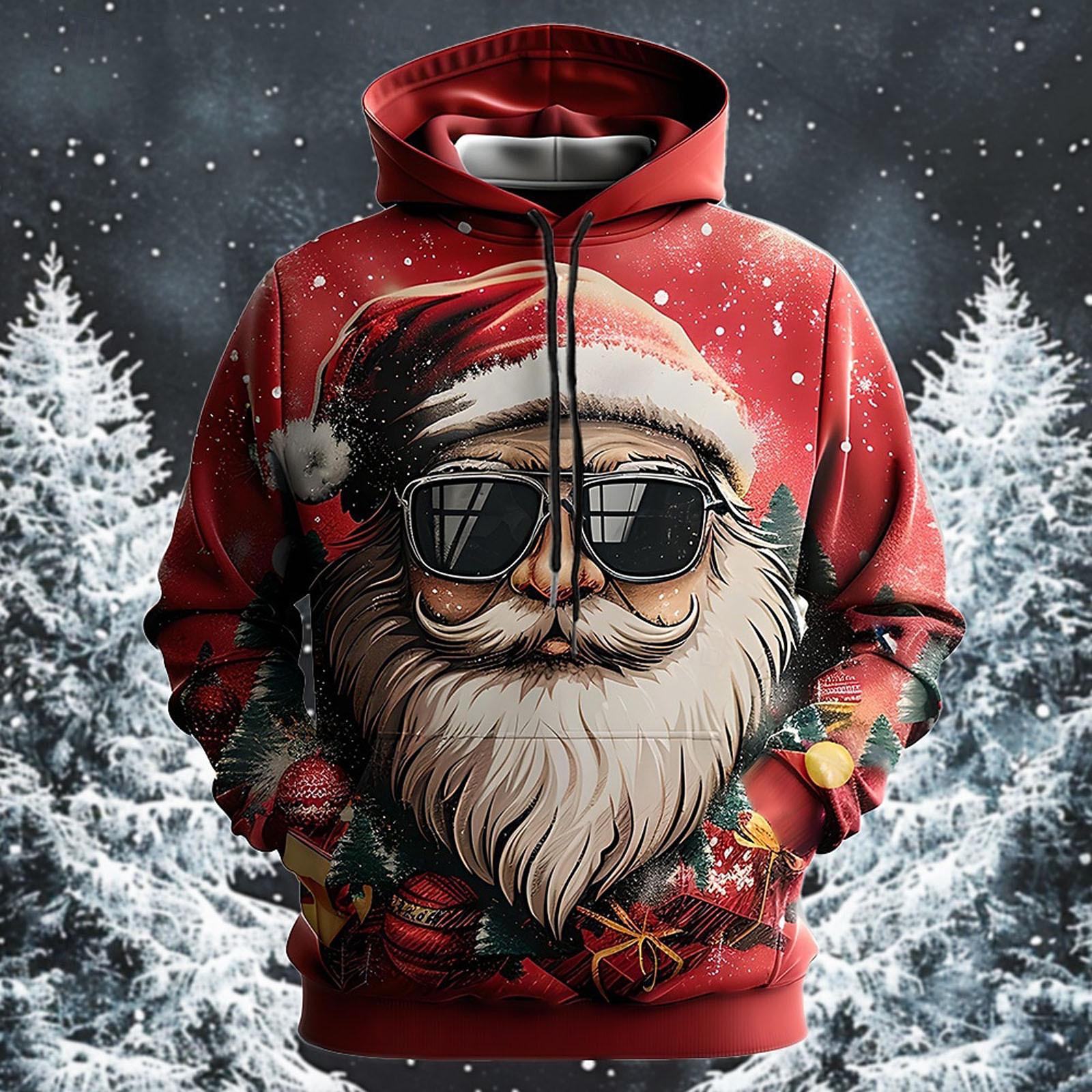2024 autumn cross-border 3D sweatshirt popular digital printing men s Christmas hooded sweatshirt hot sale S
2024 autumn cross-border 3D sweatshirt popular digital printing men s Christmas hooded sweatshirt hot sale S