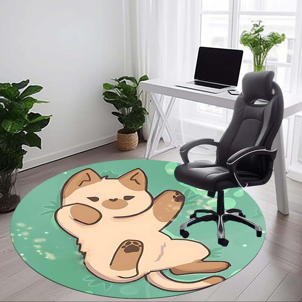 1pc PawPrints Whiskers Office Round Area Rug, Indoor Mat Suitable For Office, Under Office Chairs Bedroom Living Room Home Decor, Room Deco, 072 80cm by 80cm
1pc PawPrints Whiskers Office Round Area Rug, Indoor Mat Suitable For Office, Under Office Chairs Bedroom Living Room Home Decor, Room Deco, 072 80cm by 80cm