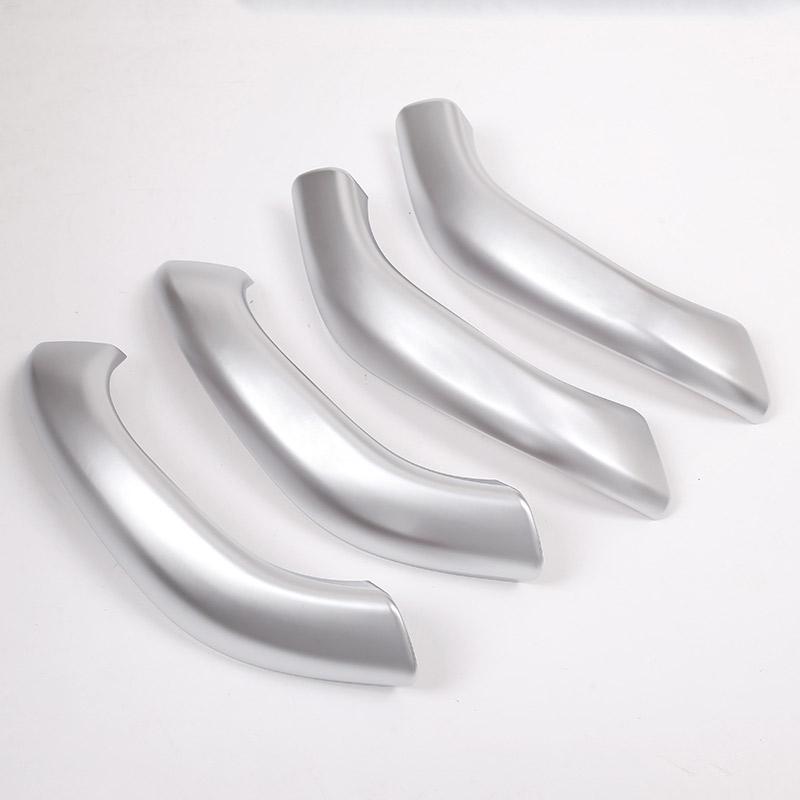 For BMW X1 F48 2016-2018 ABS Matte Silver Car Inner Door Handle Trim Car Accessories For BMW X2 F47 2018 4pcs
For BMW X1 F48 2016-2018 ABS Matte Silver Car Inner Door Handle Trim Car Accessories For BMW X2 F47 2018 4pcs