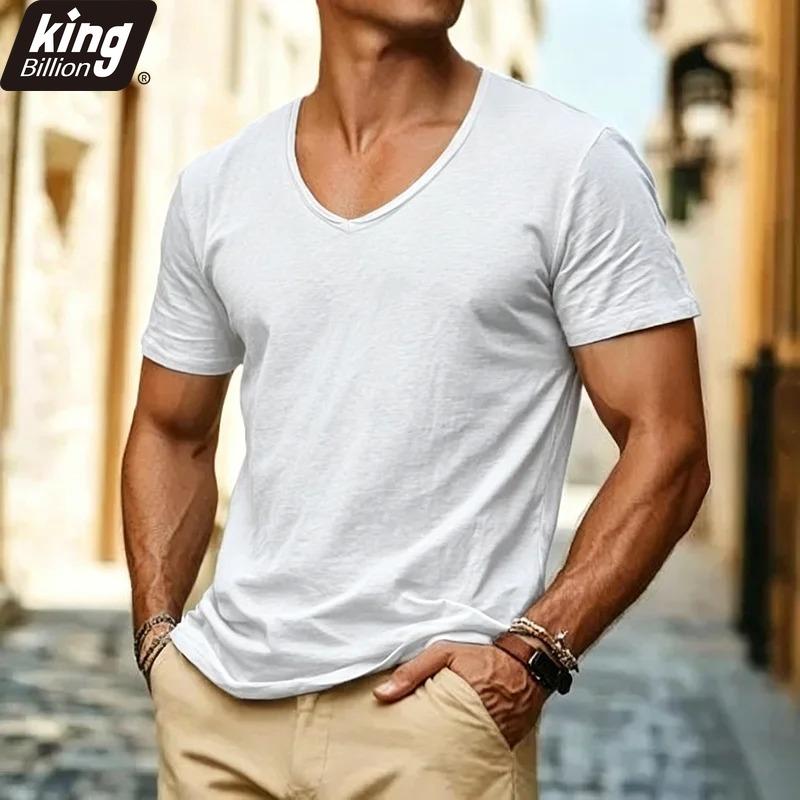 Men s Casual V-Neck Short Sleeve T-Shirt - Slub Fabric Slim Fit Solid Beige Breathable Summer Daily Basic Tee Top XXL білий
Men s Casual V-Neck Short Sleeve T-Shirt - Slub Fabric Slim Fit Solid Beige Breathable Summer Daily Basic Tee Top XXL білий