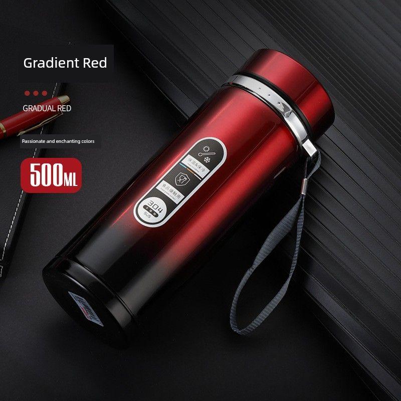 304 Stainless Steel Large Capacity Vacuum Cup Portable with Rope New Portable Water Cup Car Outdoor Sports Kettle Red 350ml
304 Stainless Steel Large Capacity Vacuum Cup Portable with Rope New Portable Water Cup Car Outdoor Sports Kettle Red 350ml