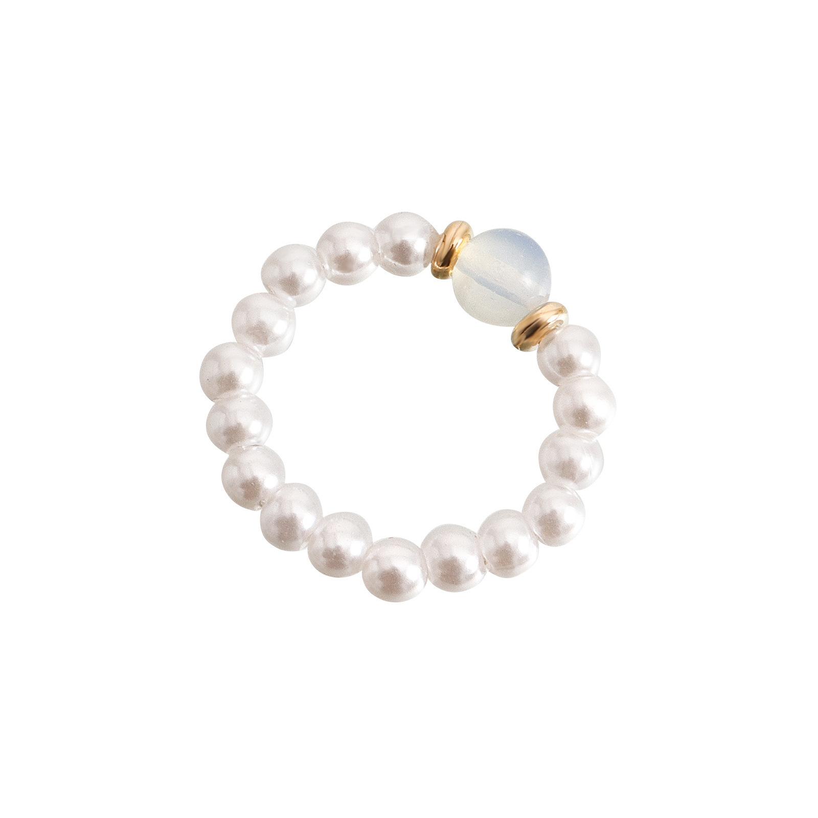 Europe, America, Bohemian colorful natural stone imitation pearl ring does not fade niche design advanced Adjustable opening
Europe, America, Bohemian colorful natural stone imitation pearl ring does not fade niche design advanced Adjustable opening