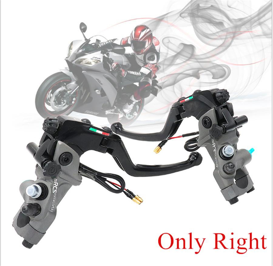 Right Side CNC 19 RCS Motorcycle Brake Master Cylinder Cable clutch Radial Brake Pump 22mm Universal For Honda Yamaha Kawasaki Suzuki
Right Side CNC 19 RCS Motorcycle Brake Master Cylinder Cable clutch Radial Brake Pump 22mm Universal For Honda Yamaha Kawasaki Suzuki