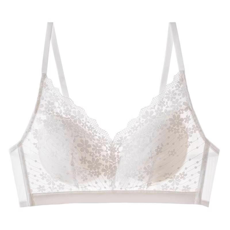 Grey Floral Lace Bra Wireless Adjustable Straps Comfortable Everyday Lingerie S белый
Grey Floral Lace Bra Wireless Adjustable Straps Comfortable Everyday Lingerie S белый