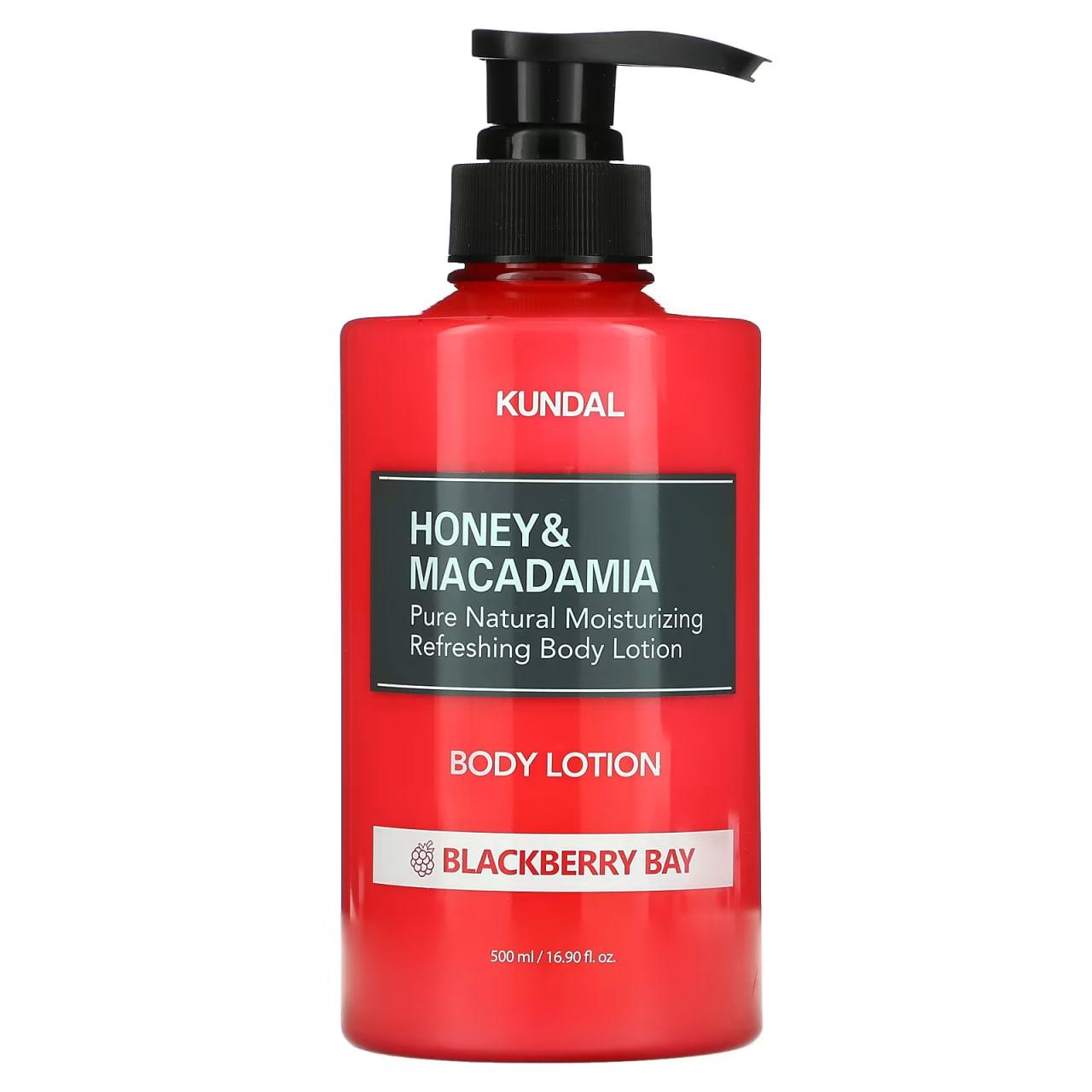Питательный ароматический лосьон для тела Honey & Macadamia Body Lotion Blackberry Bay Kundal 500 мл
Питательный ароматический лосьон для тела Honey & Macadamia Body Lotion Blackberry Bay Kundal 500 мл