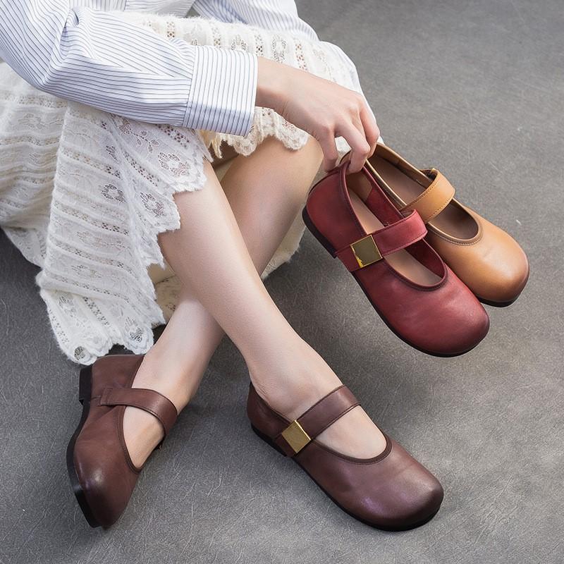 Johnature Retro Comfortable Round Toe Soft Soled Flats Casual Solid Color Soft Cowhide Women s Shoes 35 темно-коричневого
Johnature Retro Comfortable Round Toe Soft Soled Flats Casual Solid Color Soft Cowhide Women s Shoes 35 темно-коричневого