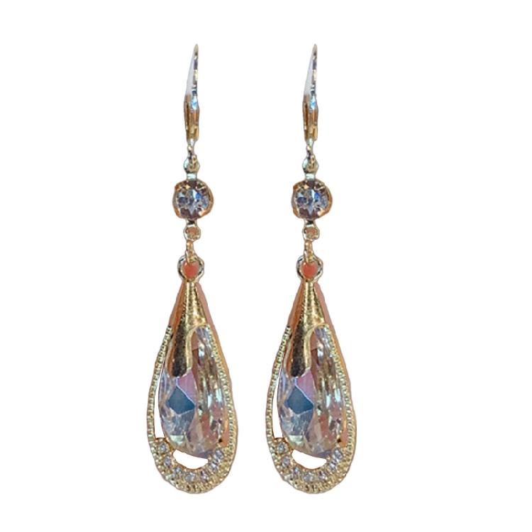 Fashionable Ear Studs Water Drop Earrings Formal Ear Jewelry Alloy Texture Comfortable Earrings Perfect for All Day Wear
Fashionable Ear Studs Water Drop Earrings Formal Ear Jewelry Alloy Texture Comfortable Earrings Perfect for All Day Wear