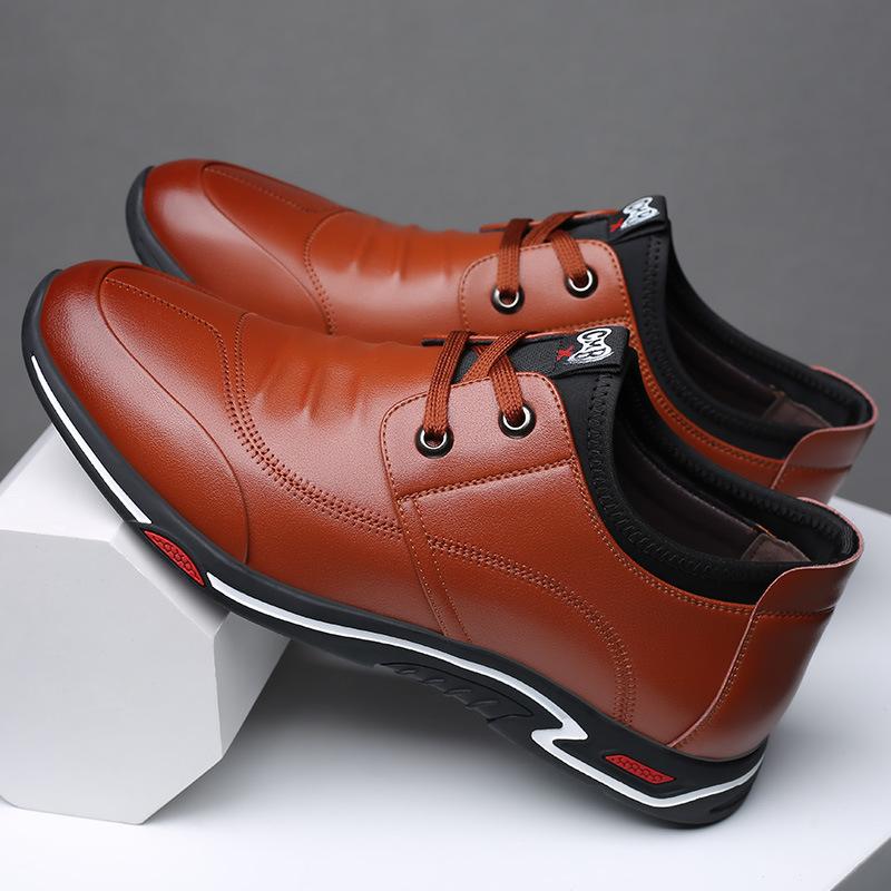 Men s shoes new men s business casual leather shoes men s trend versatile casual shoes genuine leather shoes 44
Men s shoes new men s business casual leather shoes men s trend versatile casual shoes genuine leather shoes 44