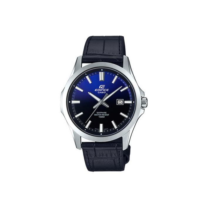 Casio Edifice 100M Waterproof Quartz Watch Leather Strap Men watches Blue EFB-106L-2AVUPR Blue Dial
Casio Edifice 100M Waterproof Quartz Watch Leather Strap Men watches Blue EFB-106L-2AVUPR Blue Dial