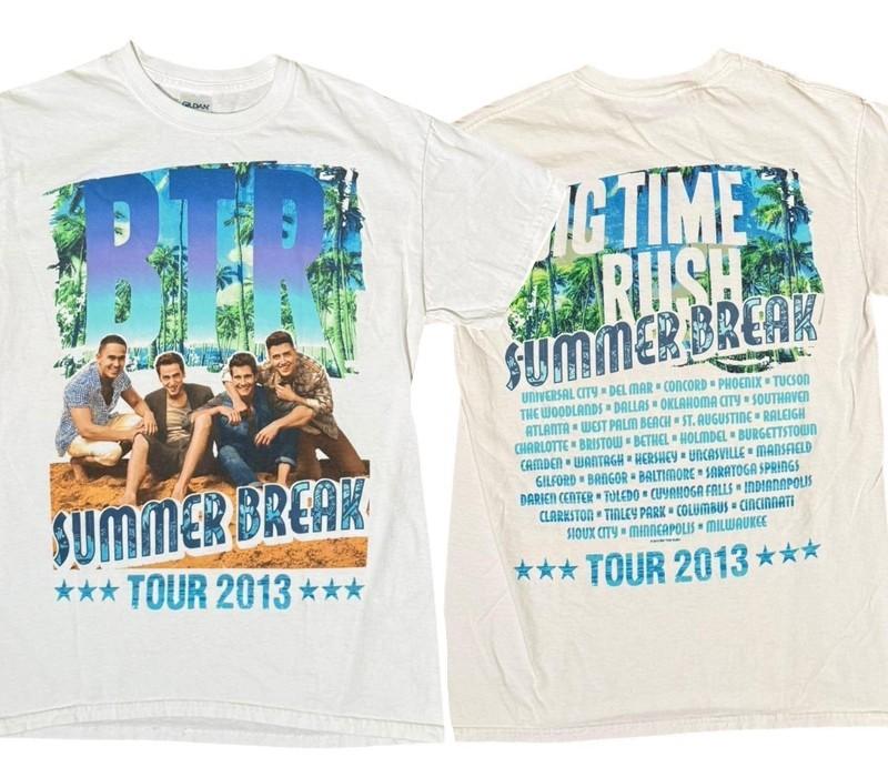 Big Time Rush Tour 90s Graphic White Short Sleeve Unisex T shirt S5XL NH22110 Unisex T-Shirt XXXXL
Big Time Rush Tour 90s Graphic White Short Sleeve Unisex T shirt S5XL NH22110 Unisex T-Shirt XXXXL