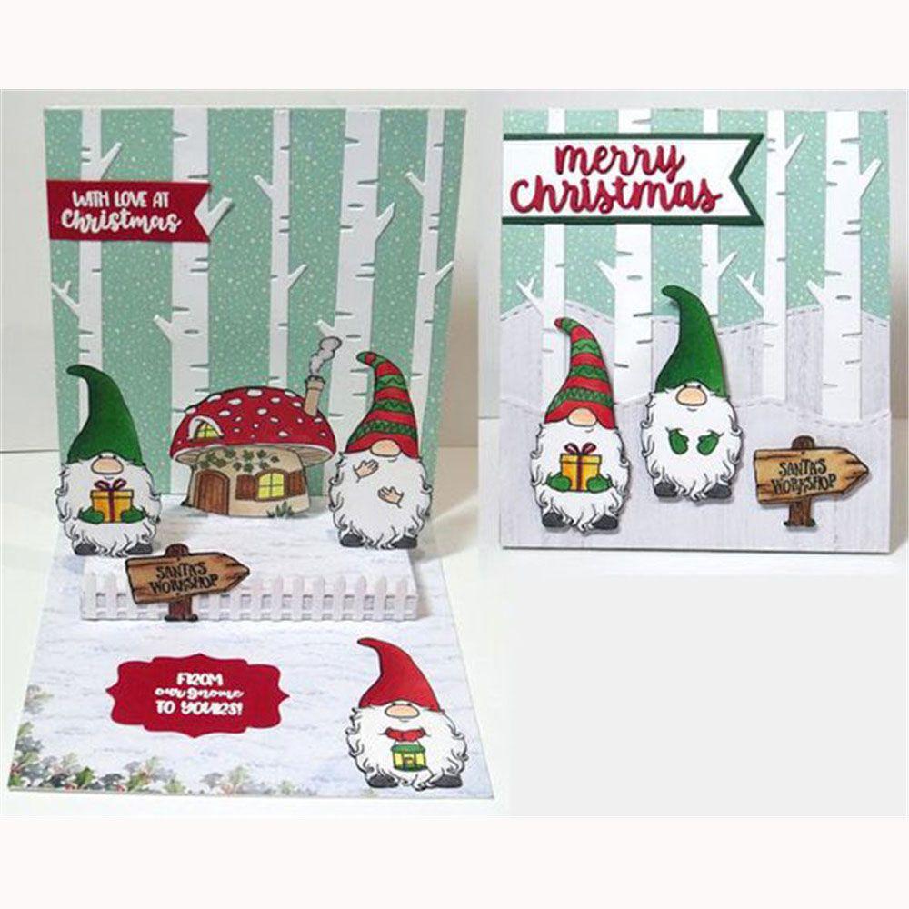 DIY Photo Album Paper Card Embossing Cut Dies+Clear Stamp Stencils Scrapbooking Christmas Dwarf Only Stamp
DIY Photo Album Paper Card Embossing Cut Dies+Clear Stamp Stencils Scrapbooking Christmas Dwarf Only Stamp