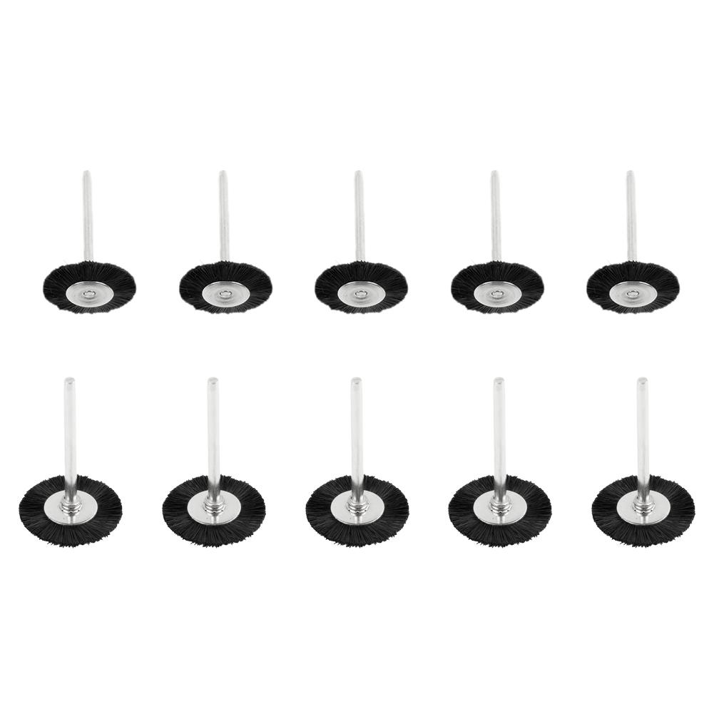 Accessories Nylon Brushes Polishing High Efficiency T Type Wire Brush 10 Pcs Black+Silver Coating Degreasing Burr
Accessories Nylon Brushes Polishing High Efficiency T Type Wire Brush 10 Pcs Black+Silver Coating Degreasing Burr