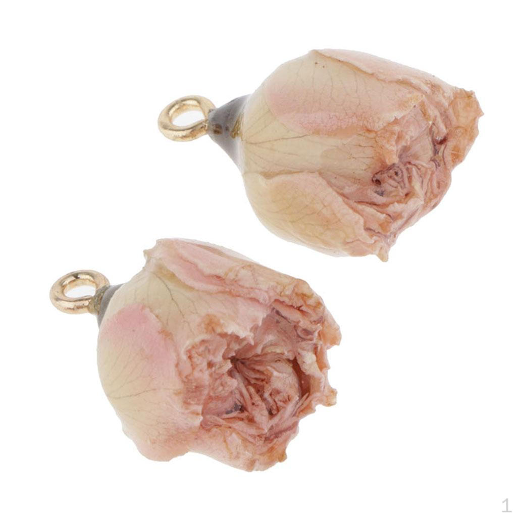 2 Piece Resin Dried Flower Pendant Jewelry Findings Crafting Charms For Necklace Bracelet Pink
2 Piece Resin Dried Flower Pendant Jewelry Findings Crafting Charms For Necklace Bracelet Pink