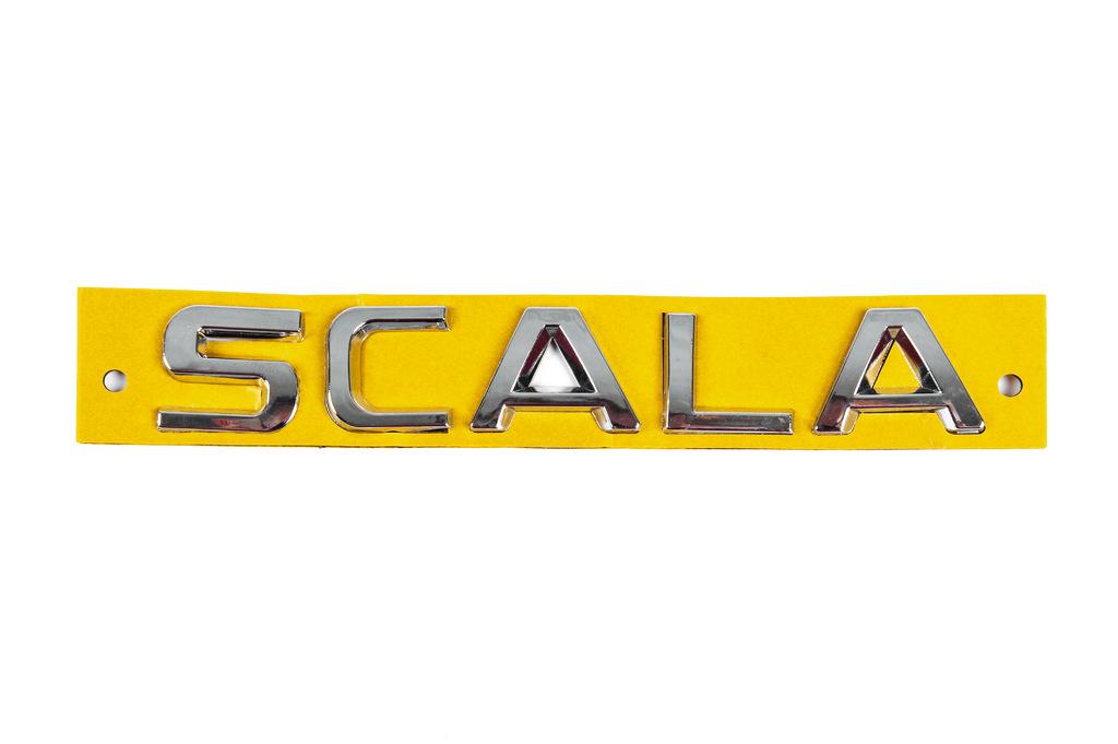 Надпись Scala для Skoda Scala
Надпись Scala для Skoda Scala