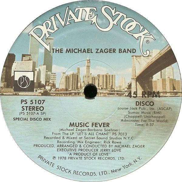 12inch Record MICHAEL ZAGER BAND - Music Fever / Freak PS5107 Private Stock 1978 US Soul/Funk Used
12inch Record MICHAEL ZAGER BAND - Music Fever / Freak PS5107 Private Stock 1978 US Soul/Funk Used