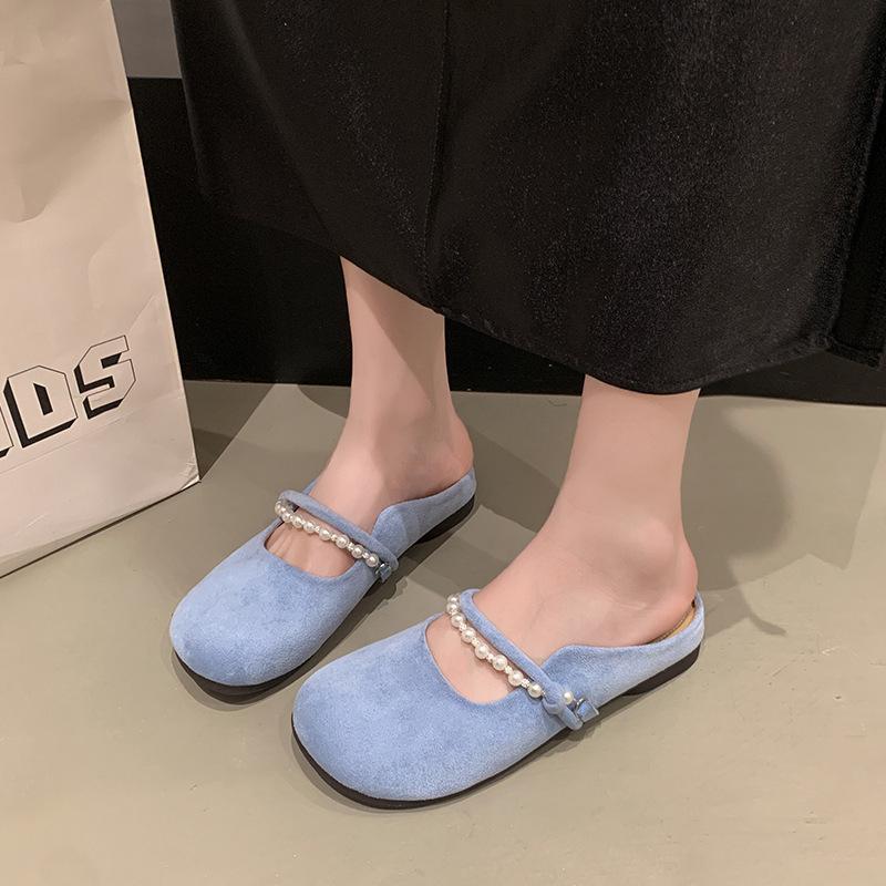 Slippers women s summer new soft bottom pearl bow Xiaoxiang outer wear bag head sandals women 35
Slippers women s summer new soft bottom pearl bow Xiaoxiang outer wear bag head sandals women 35