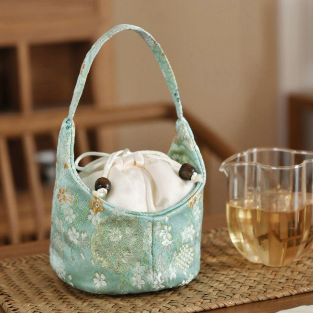 Dust Proof Teaware Storage Bag Vintage Bundle Pocket Chinese Style Embroidered Handbag Travel золотий
Dust Proof Teaware Storage Bag Vintage Bundle Pocket Chinese Style Embroidered Handbag Travel золотий