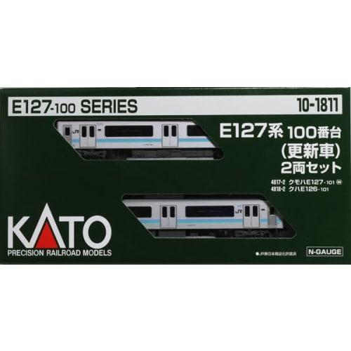 KATO N Gauge E127 Series 100 (Updated) 2-Car Set 10-1811 Model Train
KATO N Gauge E127 Series 100 (Updated) 2-Car Set 10-1811 Model Train