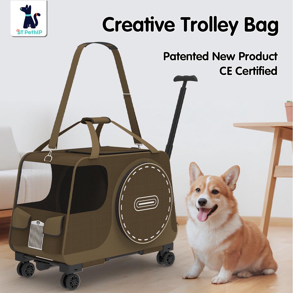 Переноска-коляска и сумка через плечо для кошек и собак Pet Bag оранжевый/синий
Переноска-коляска и сумка через плечо для кошек и собак Pet Bag оранжевый/синий