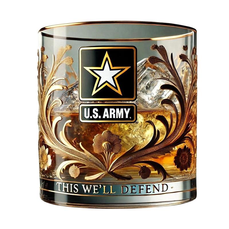10Oz Veteran Tribute Glass With Gold Accent Premium Design Patriotic Decorations Whiskey Gifts For Marines Army Navy Coast Guard
10Oz Veteran Tribute Glass With Gold Accent Premium Design Patriotic Decorations Whiskey Gifts For Marines Army Navy Coast Guard