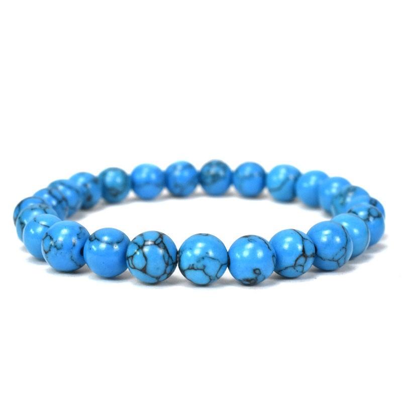 Браслет из имитации натуральной бирюзы 8 мм, подарки на день рождения для мальчиков и девочек One Size
Браслет из имитации натуральной бирюзы 8 мм, подарки на день рождения для мальчиков и девочек One Size