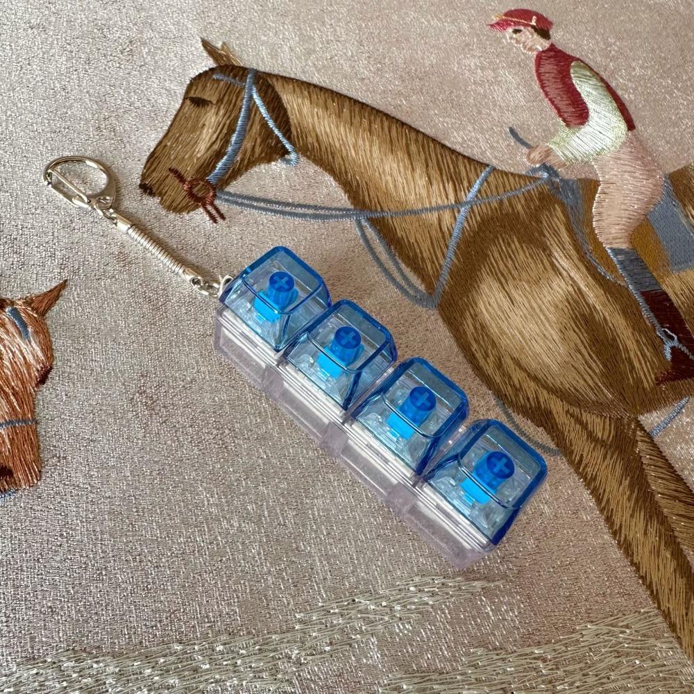 Кнопка-брелок Пальцева клавіатура 3/4/9 клавіш Клікер Іграшка Розслаблююча Іграшка для зняття стресу Дорослий D
Кнопка-брелок Пальцева клавіатура 3/4/9 клавіш Клікер Іграшка Розслаблююча Іграшка для зняття стресу Дорослий D