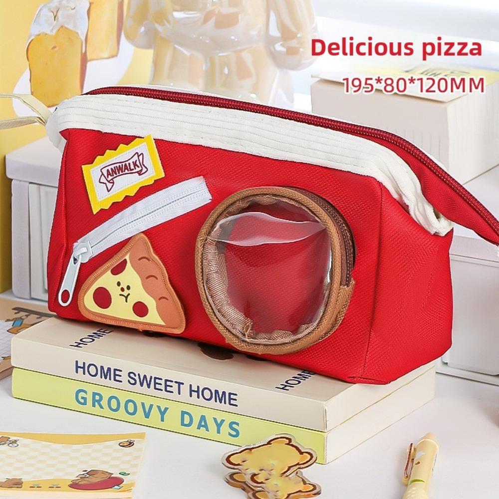 Cartoon Food itabag Pen Bags Large Capacity Zipper Pen Bag New Stationery Storage Pouch красный
Cartoon Food itabag Pen Bags Large Capacity Zipper Pen Bag New Stationery Storage Pouch красный