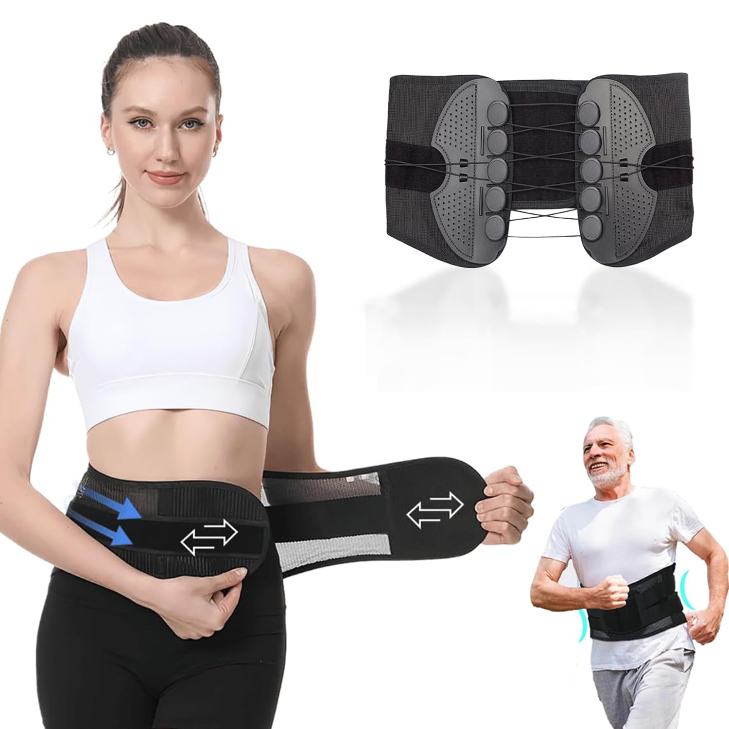 pelvic waist Waist lower back lower back pain strong fixed support supervised by a judo therapist and a physical pulley popular gift for Day and
pelvic waist Waist lower back lower back pain strong fixed support supervised by a judo therapist and a physical pulley popular gift for Day and