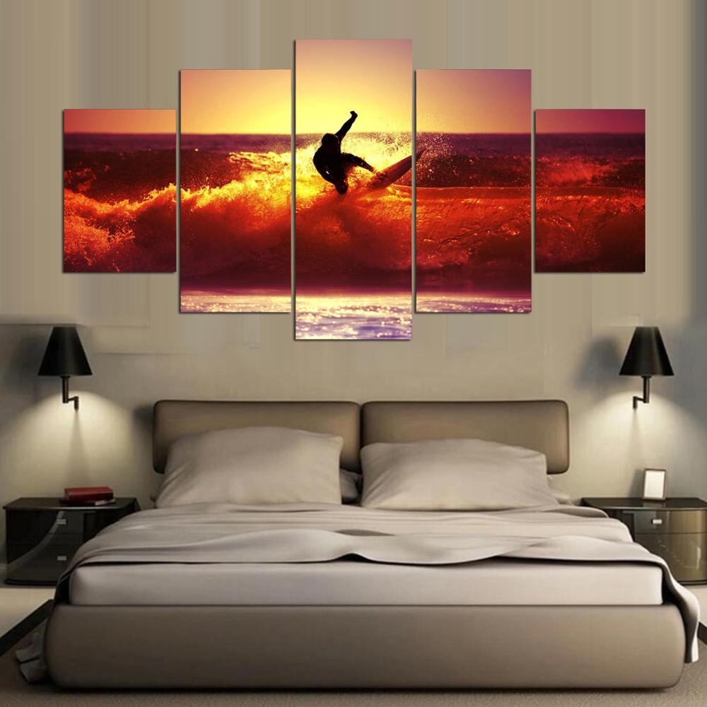 Закаты Морской Пейзаж Пляж Гавайи Серфинг 5 шт. HD Wall Art Холст Плакат Картины для Гостиной Домашний Декор Картина Украшения
Закаты Морской Пейзаж Пляж Гавайи Серфинг 5 шт. HD Wall Art Холст Плакат Картины для Гостиной Домашний Декор Картина Украшения