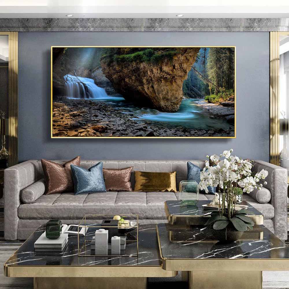 Landscape oil painting Alpine color grassland River art canvas painting living room corridor office home decoration mural No Frame 20*40cm No Frame
Landscape oil painting Alpine color grassland River art canvas painting living room corridor office home decoration mural No Frame 20*40cm No Frame