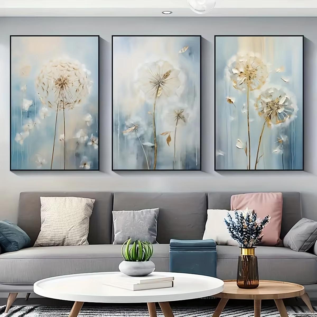 3-Piece Set Rustic White and Golden Dandelion Canvas Posters, Frameless Wall Art Prints, Gift Artwork for Bedroom, Office, Livin (as the picture,20x30cm-3pcs)
3-Piece Set Rustic White and Golden Dandelion Canvas Posters, Frameless Wall Art Prints, Gift Artwork for Bedroom, Office, Livin (as the picture,20x30cm-3pcs)