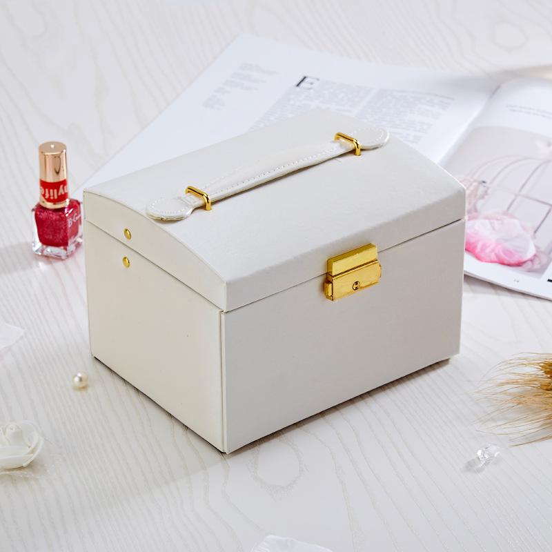 European Style Three-Layer PU Jewelry Box with Arch Design for Necklaces & Rings
European Style Three-Layer PU Jewelry Box with Arch Design for Necklaces & Rings
