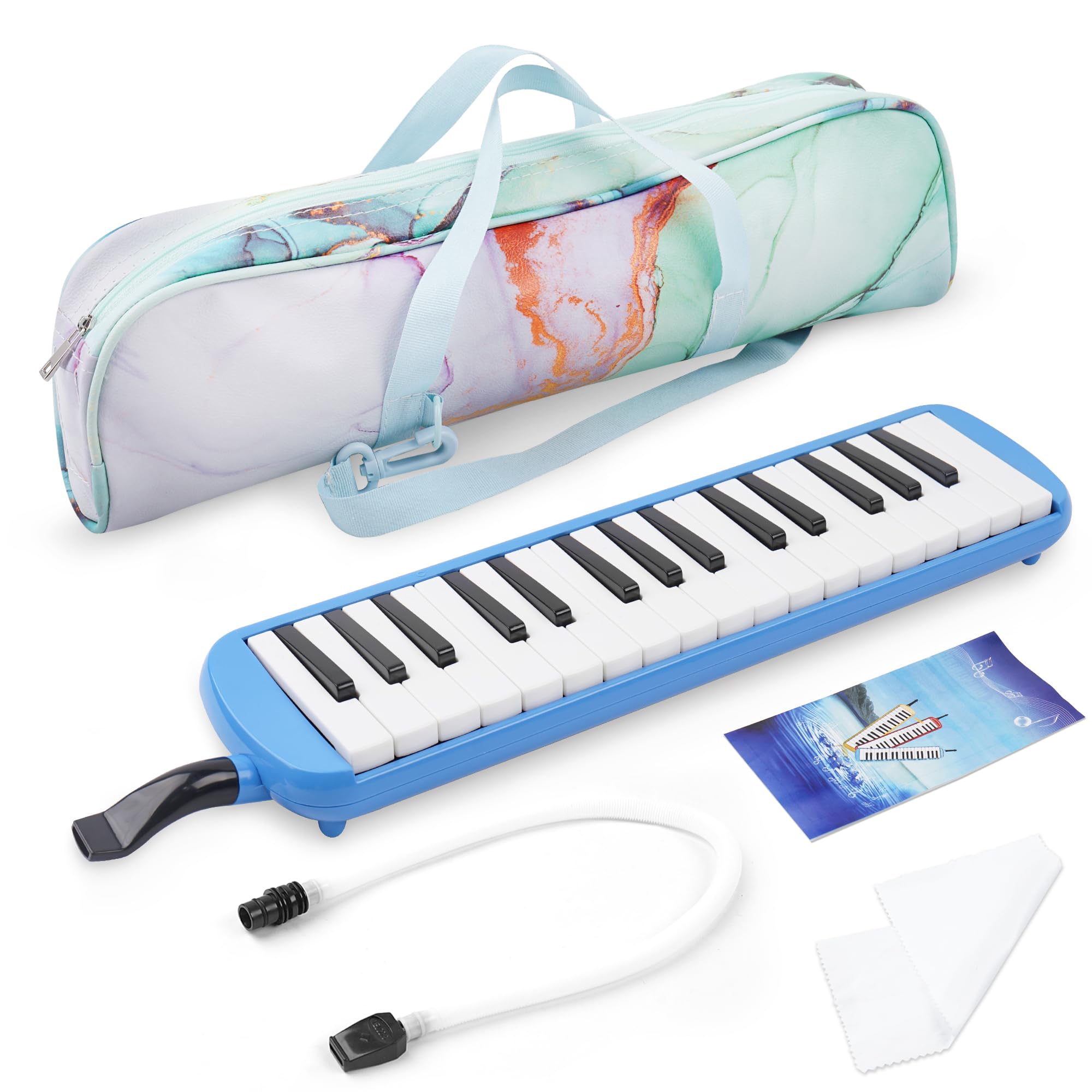 Jasenna Melodica Keyboard Harmonica 32 клавиши Handbag Shoulder Melody Piano 32 клавиши Multifunction 2 x Трубка для игры на столе 2 x Носик для игры стоя 1 x
Jasenna Melodica Keyboard Harmonica 32 клавиши Handbag Shoulder Melody Piano 32 клавиши Multifunction 2 x Трубка для игры на столе 2 x Носик для игры стоя 1 x