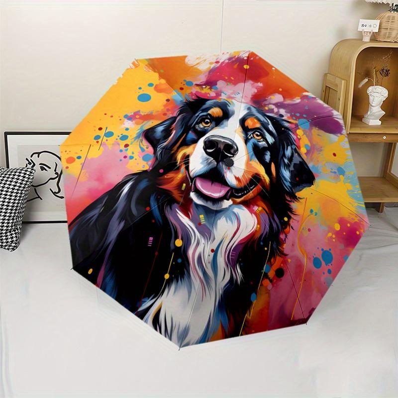 Bernese Mountain Dog Umbrella - Automatic Open/Close, Heavy-Duty Iron Frame & Lightweight, with Vibrant Bernese Mountain Dog D (as the picture,Iron&8K)
Bernese Mountain Dog Umbrella - Automatic Open/Close, Heavy-Duty Iron Frame & Lightweight, with Vibrant Bernese Mountain Dog D (as the picture,Iron&8K)