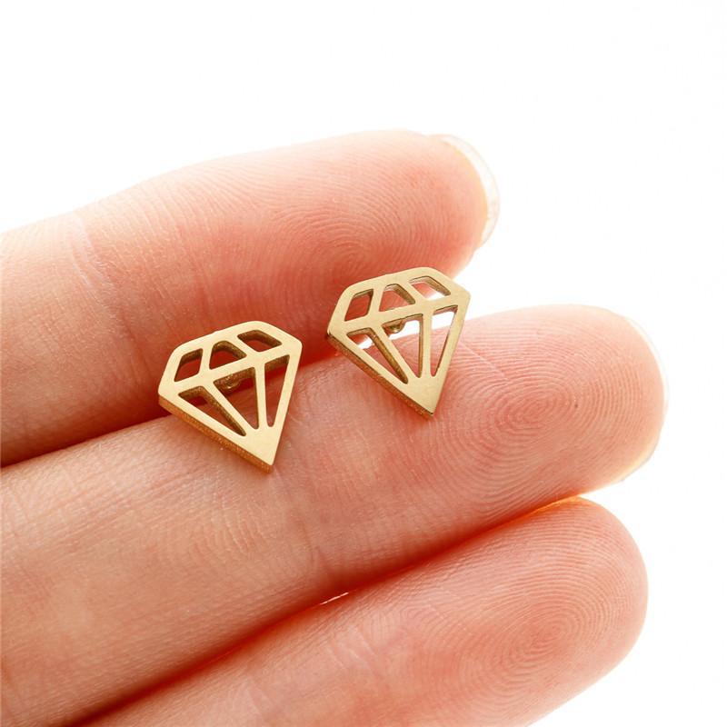Simple T Bar Stud Earrings for Women Small Animal Ear Studs Punk Dove Leaf Dragonfly Spider Earings Fashion Jewelry Pendientes Silver Color
Simple T Bar Stud Earrings for Women Small Animal Ear Studs Punk Dove Leaf Dragonfly Spider Earings Fashion Jewelry Pendientes Silver Color