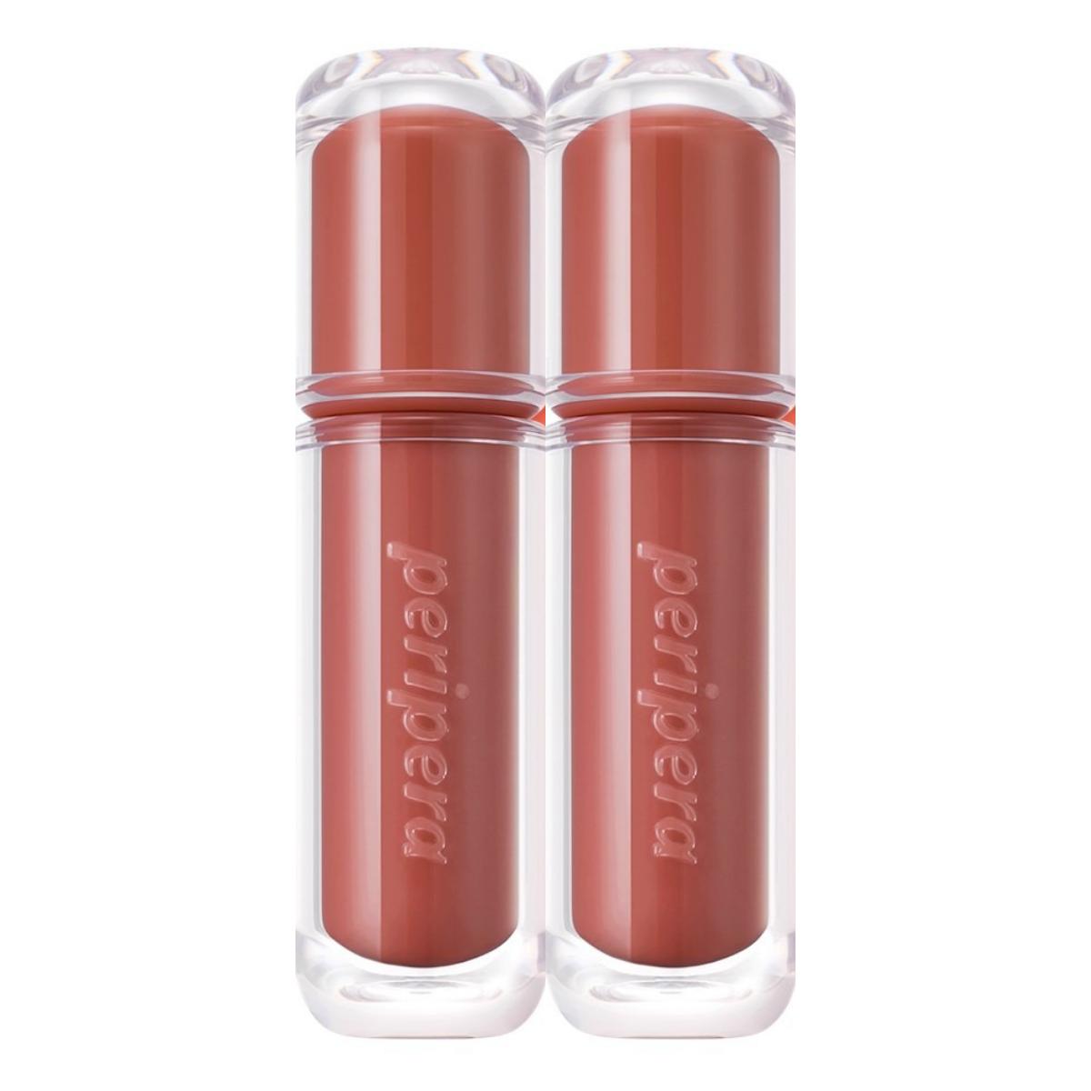 Peripera Чернила для губ с сияющим эффектом Ink Mood Glowy Tint 26AD, #020 Коричневый Якгва, 4 г (2EA) - Набор теплых сиропных тинтов для губ с эффектом влажного блеска
Peripera Чернила для губ с сияющим эффектом Ink Mood Glowy Tint 26AD, #020 Коричневый Якгва, 4 г (2EA) - Набор теплых сиропных тинтов для губ с эффектом влажного блеска