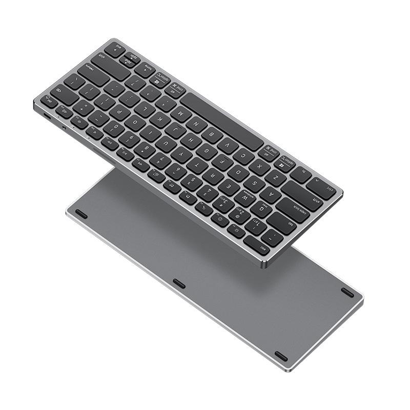 Versatile Bluetooth Aluminum Alloy Touchscreen Keyboard for iPad and Laptops Aluminum Alloy Bluetooth Keyboard
Versatile Bluetooth Aluminum Alloy Touchscreen Keyboard for iPad and Laptops Aluminum Alloy Bluetooth Keyboard