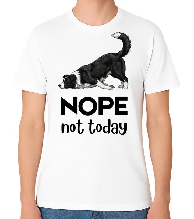 Nope Not Today Border Collie Funny Dog Unisex Graphic T-Shirt 5XL різнокольоровий
Nope Not Today Border Collie Funny Dog Unisex Graphic T-Shirt 5XL різнокольоровий