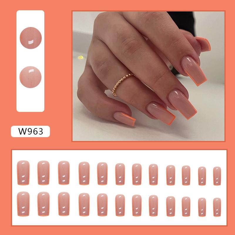 Ношение фестивальной атмосферы нейл-арта, милая девушка, сверкающий розовый, накладные ногти Trapezoid French
Ношение фестивальной атмосферы нейл-арта, милая девушка, сверкающий розовый, накладные ногти Trapezoid French