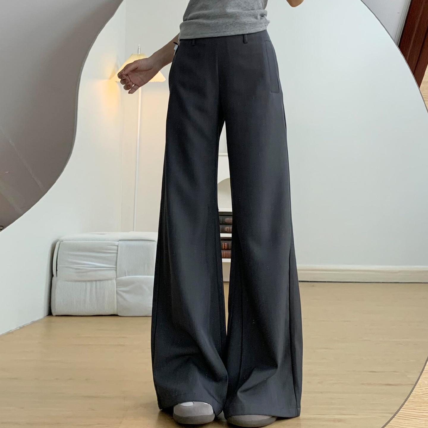 Women s High-Waisted Black Micro-Flare Pants, Spring/Autumn 2026, Slim-Fit Petite Size with Draped Horse-Foot Design XL сірий колір
Women s High-Waisted Black Micro-Flare Pants, Spring/Autumn 2026, Slim-Fit Petite Size with Draped Horse-Foot Design XL сірий колір