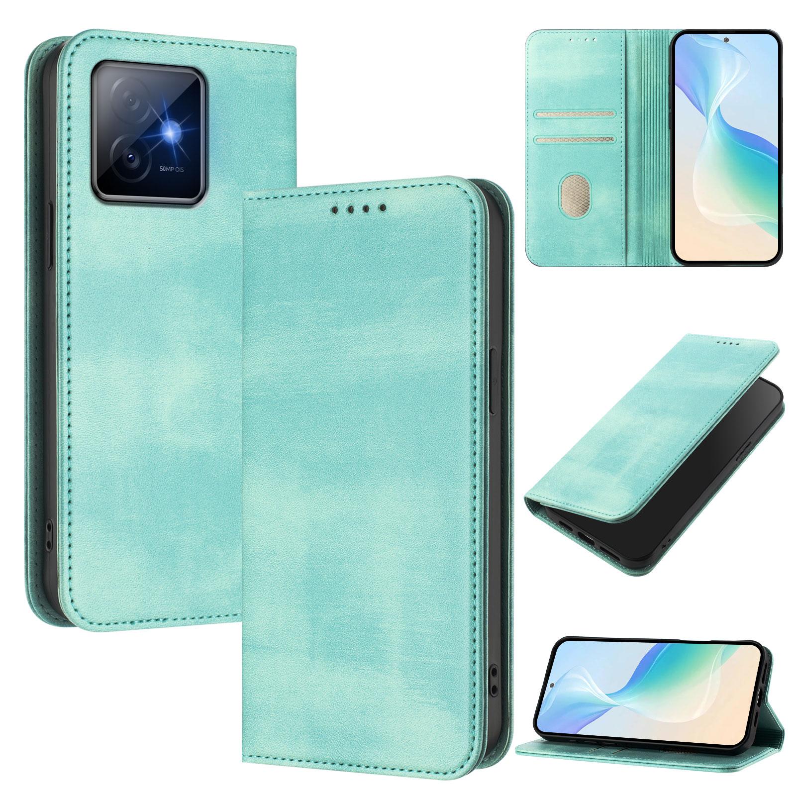 For Honor X60 GT 5G Wallet Cases Retro Texture RFID Blocking Leather Phone Cover Dark Green
For Honor X60 GT 5G Wallet Cases Retro Texture RFID Blocking Leather Phone Cover Dark Green