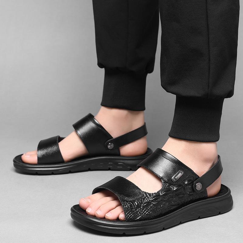 Whole cowhide~ sandals men s summer non-slip leather casual wear dad beach shoes men s soft-soled sandals 44
Whole cowhide~ sandals men s summer non-slip leather casual wear dad beach shoes men s soft-soled sandals 44